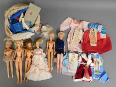 Six dolls, including Hasbro & a small bagged quant