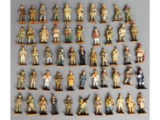 Approx. 54 Del Prado figures including WWII