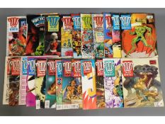 Twenty three editions of 2000 AD Monthly comics 19