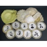 A quantity of linen & lace works including doilies