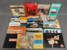 A quantity of books & booklets relating to modelli