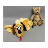 A vintage c.1950/60's Merrythought Disney Pluto so