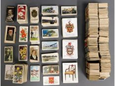 A quantity of mostly Wills cigarette cards & other