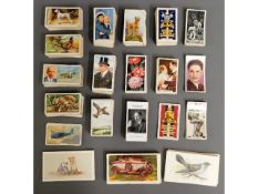 A quantity of cigarette cards including Gallagher
