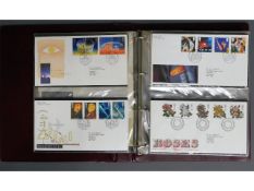 Approx. sixty eight first day covers 1990-1996 som