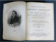 An 1876 edition of Webster's Dictionary