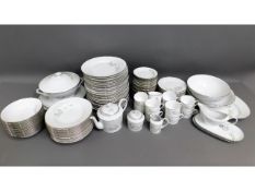 A Limoges dinner service of approx. 108 pieces, 24