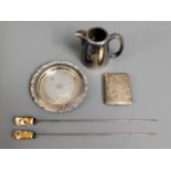 Two Elkington & Co. silver plated items relating t