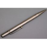 A 1947 London silver pencil by Johnson Mathey & Co