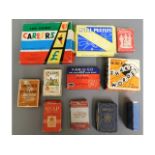 A Various card games & similar including John Jacq