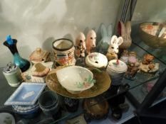 A quantity of mixed ceramics including Sylvac, Bes