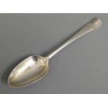 A Georgian 1770 London silver table spoon by Willi