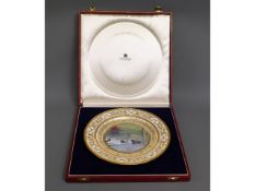 A boxed Asprey of London Sir Winston Churchill com