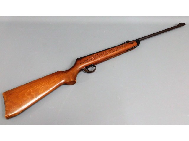 A vintage BSA Meteor .177 calibre air rifle