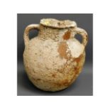 An ancient terracotta pot, possibly Herodian, beli