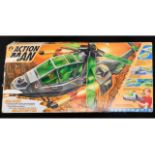 A used boxed Action Man Heligun Maxicopter