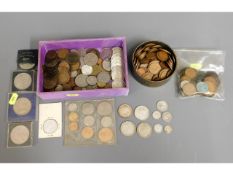 A quantity of mixed coinage