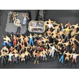 A quantity of WWF wrestling related items includin