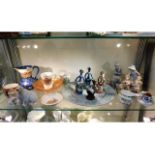 A quantity of mostly mixed pottery & ceramic items