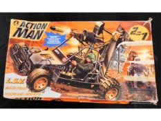 A used boxed Action Man LSV Maxi-Trax