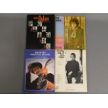 Four Bob Dylan songbooks