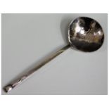 A 1963, London silver arts & crafts style spoon by