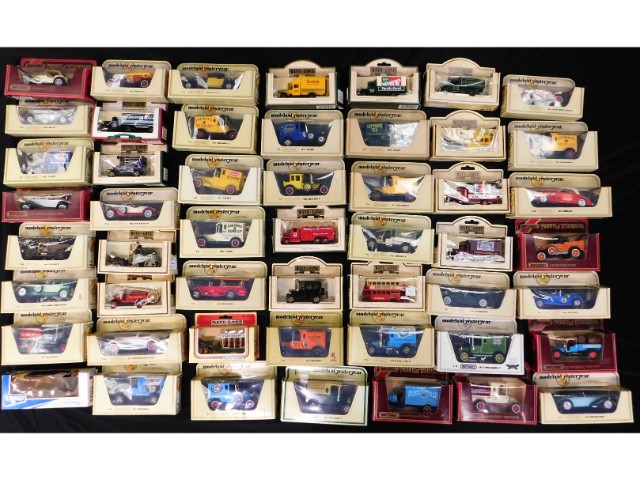 A quantity of boxed Matchbox & Lledo diecast toy v