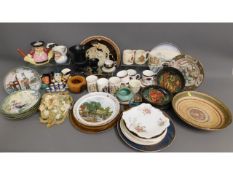 A quantity of mixed sundry ceramics & other items