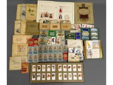 A quantity of mostly early 20thC. cigarette cards