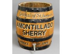 An oak Grants of St. James Montillado Sherry coope