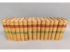 Fifteen volumes of Charles Dickens books published