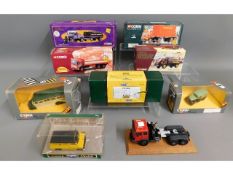 Eight boxed Corgi diecast vehicles 22502, 71101, 1