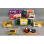 Eight boxed Corgi diecast vehicles 22502, 71101, 1