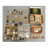 A quantity of mixed coinage