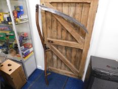 A large scythe