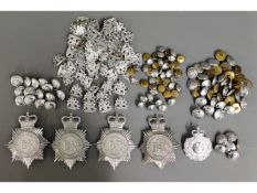 A quantity of Devon & Cornwall police badges & but