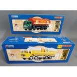 Two boxed Corgi Classics diecast petrol tanker 115