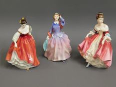 Two Doulton figures, Blithe Morning HN2021 & Fair