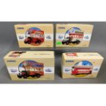 Four boxed Corgi Classics public transport 96993,