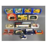 A quantity of mixed boxed diecast vehicles includi