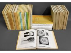 A quantity of books relating to Oriental art & ceramics including vols of the Transactions of the Or