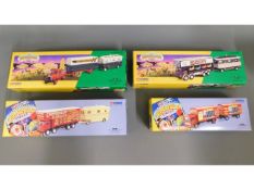 Four boxed Corgi diecast Chipperfield's Circus Sho