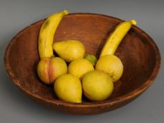 A bowl of stone fruit