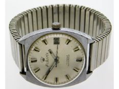 A vintage Polaris wristwatch, 17 jewel movement