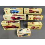 Seven boxed Corgi Classics commercial diecast vehi