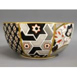 A Masons Applique pattern octagonal bowl, 6.8in wi