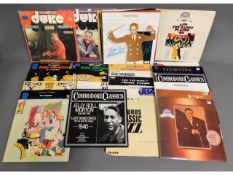 A quantity of mostly jazz related vinyl LP's inclu