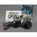 A Nikkormat FT3 35mm camera