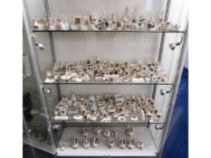 A large quantity of crested ware - contents of fou