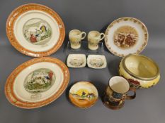 Two Adams chargers, a Doulton Scrooge & Marley bee